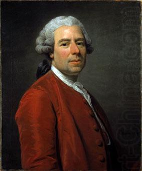 Alexander Roslin Portrait of Johan Pasch, Surveyor to the Royal Household and artist